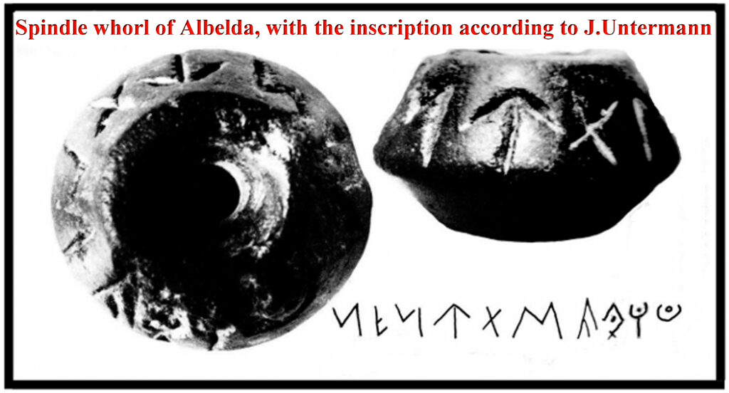Albelda spindle whorl
MLH D.11.3